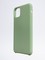 Накладка силиконовая Silicone Case (без логотипа) для Apple iPhone 11 Pro Max фисташковая - фото 54881