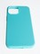 Накладка силиконовая Silicone Case (без логотипа) для Apple iPhone 13 Mini бирюзовая - фото 55110