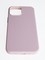 Накладка силиконовая Silicone Case (без логотипа) для Apple iPhone 12 Mini пудровая - фото 55472