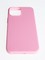Накладка силиконовая Silicone Case (без логотипа) для Apple iPhone 12 Mini розовая - фото 55476