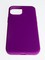 Накладка силиконовая Silicone Case (без логотипа) для Apple iPhone 12 Mini фиолетовая - фото 55488