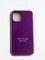 Накладка силиконовая Silicone Case (без логотипа) для Apple iPhone 12 Mini фиолетовая - фото 55489