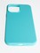 Накладка силиконовая Silicone Case (без логотипа) для Apple iPhone 14 Pro бирюзовая - фото 55588