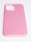 Накладка силиконовая Silicone Case (без логотипа) для Apple iPhone 14 Pro розовая - фото 55600