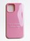 Накладка силиконовая Silicone Case (без логотипа) для Apple iPhone 14 Pro розовая - фото 55601