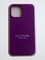 Накладка силиконовая Silicone Case (без логотипа) для Apple iPhone 13 Pro фиолетовая - фото 55673