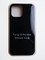 Накладка силиконовая Silicone Case (без логотипа) для Apple iPhone 14 Pro черная - фото 55707