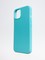 Накладка силиконовая Silicone Case (без логотипа) для Apple iPhone 14 бирюзовая - фото 55713