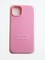 Накладка силиконовая Silicone Case (без логотипа) для Apple iPhone 14 Plus розовая - фото 55159