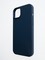 Накладка силиконовая Silicone Case (без логотипа) для Apple iPhone 14 Plus синяя - фото 54964