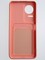 Накладка Soft touch с кармашком для Poco F4 розовая - фото 55010