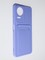 Накладка Soft touch с кармашком для Poco F4 сиреневая - фото 55234