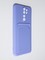 Накладка Soft touch с кармашком для Xiaomi Redmi Note 8 Pro сиреневая - фото 55264