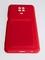 Накладка Soft touch с кармашком для Xiaomi Redmi Note 9 Pro/9S красная - фото 55059