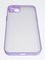 Накладка пластиковая с силиконовой окантовкой с защищенной камерой для iPhone 14 Plus сиреневая - фото 55288