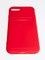 Накладка Soft touch с кармашком для Apple iPhone 6/7/8/SE 2020 красная - фото 55850