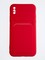 Накладка Soft touch с кармашком для Apple iPhone X/XS красная - фото 55865