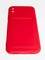 Накладка Soft touch с кармашком для Apple iPhone XR красная - фото 55888