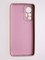 Накладка Silicone Cover (без логотипа, с защитой камеры) для Xiaomi Mi 12 Lite пудровая - фото 55983