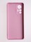 Накладка Silicone Cover (без логотипа, с защитой камеры) для Xiaomi Mi 12 Lite розовая - фото 55987