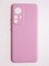 Накладка Silicone Cover (без логотипа, с защитой камеры) для Xiaomi Mi 12T розовая - фото 56022