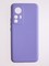 Накладка Silicone Cover (без логотипа, с защитой камеры) для Xiaomi Mi 12T сиреневая - фото 56026