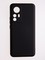 Накладка Silicone Cover (без логотипа, с защитой камеры) для Xiaomi Mi 12T черная - фото 56031
