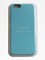 Накладка силиконовая Silicone Case (без логотипа) для Apple iPhone 6/6S бирюзовая - фото 56211