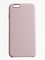 Накладка силиконовая Silicone Case (без логотипа) для Apple iPhone 6/6S пудровая - фото 56216