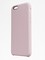 Накладка силиконовая Silicone Case (без логотипа) для Apple iPhone 6/6S пудровая - фото 56217