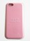 Накладка силиконовая Silicone Case (без логотипа) для Apple iPhone 6/6S розовая - фото 56223