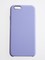Накладка силиконовая Silicone Case (без логотипа) для Apple iPhone 6/6S сиреневая - фото 56227
