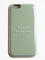 Накладка силиконовая Silicone Case (без логотипа) для Apple iPhone 6/6S фисташковая - фото 56235