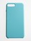 Накладка силиконовая Silicone Case (без логотипа) для Apple iPhone 7/8 Plus бирюзовая