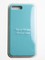 Накладка силиконовая Silicone Case (без логотипа) для Apple iPhone 7/8 Plus бирюзовая - фото 56247