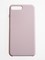 Накладка силиконовая Silicone Case (без логотипа) для Apple iPhone 7/8 Plus пудровая - фото 56252