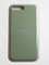 Накладка силиконовая Silicone Case (без логотипа) для Apple iPhone 7/8 Plus фисташковая - фото 56274
