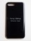 Накладка силиконовая Silicone Case (без логотипа) для Apple iPhone 7/8 Plus черная - фото 56278