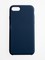 Накладка силиконовая Silicone Case (без логотипа) для Apple iPhone 7/8/SE 2020 синяя - фото 56298