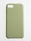 Накладка силиконовая Silicone Case (без логотипа) для Apple iPhone 7/8/SE 2020 фисташковая