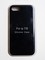 Накладка силиконовая Silicone Case (без логотипа) для Apple iPhone 7/8/SE 2020 черная - фото 56315
