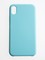 Накладка силиконовая Silicone Case (без логотипа) для Apple iPhone XR бирюзовая - фото 56320