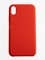 Накладка силиконовая Silicone Case (без логотипа) для Apple iPhone XS Max красная - фото 56402