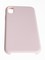 Накладка силиконовая Silicone Case (без логотипа) для Apple iPhone XS Max пудровая - фото 56408