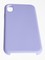 Накладка силиконовая Silicone Case (без логотипа) для Apple iPhone XS Max сиреневая - фото 56419