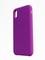 Накладка силиконовая Silicone Case (без логотипа) для Apple iPhone XR фиолетовая - фото 56345