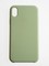 Накладка силиконовая Silicone Case (без логотипа) для Apple iPhone XR фисташковая - фото 56348