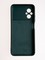 Накладка Silicone Cover (без логотипа, с защитой камеры) для Poco M5 зеленая - фото 57179