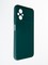 Накладка Silicone Cover (без логотипа, с защитой камеры) для Poco M5 зеленая - фото 57180
