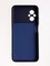 Накладка Silicone Cover (без логотипа, с защитой камеры) для Poco M5 синяя - фото 57194